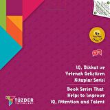 4+ Yaş 6'lı SET / IQ Dikkat Ve Yetenek Geliştiren Kitaplar Serisi