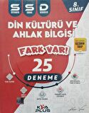 8. Sınıf LGS Din Kültürü ve Ahlak Bilgisi Fark Var 25 Deneme