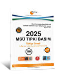 2025 MSÜ Çıkmış Sorular-Tıpkı Basım-Bire Bir ÖSYM-23 Şubat 2025 Tarihli Sınav
