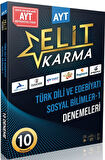 Paraf Yayınları AYT Türk Dili ve Edebiyatı Sosyal Bilimler-1 Elit Karma 10 Deneme