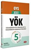 YÖK Üst Kuruluşları ile YÖK Personeli GYS Tamamı Çözümlü 5 Deneme Sınavı