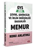 Çevre, Şehircilik ve İklim Değişikliği Bakanlığı Memur GYS Konu Anlatımlı