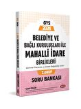 Data Yayınları 2024 Belediye ve Bağlı Kuruluşları İle Mahalli İdare Birlikleri 2. Grup Soru Bankası