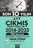 AYT Tek Kitap TM Çıkmış Soruları