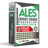 2024 ALES Sayısal-Sözel ÖSYM Çıkmış Soru Karma Kara Kutu Türkiye Geneli D. Çözümlü 10lu Deneme Paketi