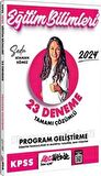 2024 KPSS Eğitim Bilimleri Program Geliştirme Tamamı Çözümlü 23 Deneme