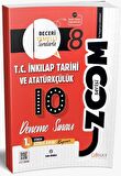 8. Sınıf T.C. İnkılap Tarihi ve Atatürkçülük 1. Dönem 10 lu Zoom Serisi Deneme Sınavı