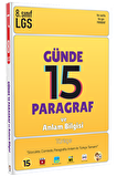 Tonguç Akademi LGS Günde 15 Paragraf ve Anlam Bilgisi