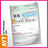 AYT 2021 ÖSYM Tıpkı Basım Türkiye Geneli Dijital Çözümlü Çıkmış Soru Kitapçığı