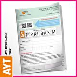 AYT 2019 ÖSYM Tıpkı Basım Türkiye Geneli Dijital Çözümlü Çıkmış Soru Kitapçığı