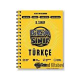 8. Sınıf Türkçe Bizim Sınıf Defter