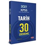 2022 KPSS Tarih 30 Deneme Sınavı