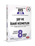 2025 GYS Aile ve Sosyal Hizmetler Bakanlığı Şef ve İdari Hizmetler 8 Deneme Çözümlü Data Yayınları