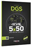 2024 DGS Sayısal 5x50 Deneme Sınavı Tamamı PDF Çözümlü Açıklanan Yeni Müfredat
