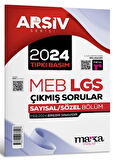 2024 LGS 8. Sınıf Arşiv Serisi Tıpkı Basım Çıkmış Sorular Tamamı Video Çözümlü