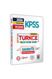 2026 KPSS Ön Lisans/Ortaöğretim Türkçe ANAMORFİK TEK KİTAP Özgün Soru Bankası Dijital Çözümlü
