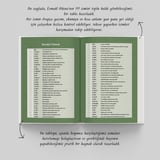 Esmaül Hüsna Ajandası - Elit Seri - Paye