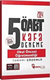 2024 ÖABT Okul Öncesi Öğretmenliği 5 Kafa Deneme Çözümlü