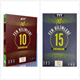 IQ Yayınları TYT Fen Bilimleri 15 Deneme & AYT Fen Bilimleri 10 Deneme