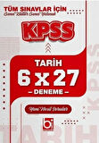 KPSS Tarih 6x27 Deneme Bigelio Yayıncılık