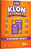 8. Sınıf LGS Matematik Klon 13 Deneme Mozaik Yayınları