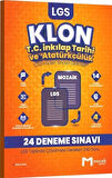 8. Sınıf LGS T.C. İnkılap Tarihi ve Atatürkçülük Klon 24 Deneme