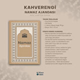 Namaz Ajandası (Kahverengi)