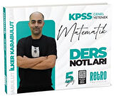 Retro 2025 KPSS Matematik 5Yüz Ders Notları - İlker Karabulut Retro Yayıncılık