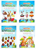 Heyecanlı Boyamalar Seti 4 Kitap