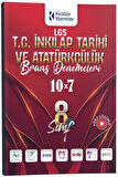 8. Sınıf LGS T.C. İnkılap Tarihi ve Atatürkçülük 10 x 7 Branş Denemeleri Krallar Karması