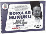 2025 KPSS A Grubu Borçlar Hukuku Video Ders Notları İndeks Akademi