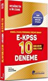 EKPSS Lise Ortaöğretim Ön Lisans 10 Deneme Özdil Akademi