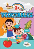 Vegetables Türkçe-İngilizce Boyama Kitabı