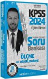 2024 KPSS Eğitim Bilimleri Ölçme ve Değerlendirme Soru Bankası Çözümlü
