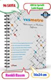 YKSMETRE Motivasyon ve Planlama Defteri / Günlük ve Haftalık Planlayıcı