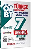2023 ÖABT Türkçe Dört Temel Beceri ve Alan Eğitimi 7 Deneme İndeks Akademi