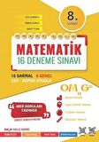 Nartest 8.Sınıf Sarı Beyaz Omage Gold Matematik 16 Deneme Sınavı