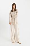 DeFacto Regular Fit Bisiklet Yaka Kazak Tunik C5165AX24AUBG646