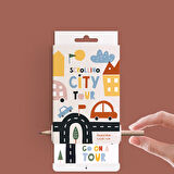 Scrollino City Tour Çevir-Sar Aktivite Rulosu