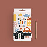 Scrollino City Tour Çevir-Sar Aktivite Rulosu