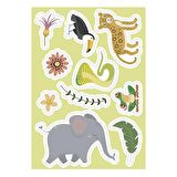 Sassi The Jungle - Sticker and Activities