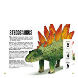 Sassi 3D Stegosaurus - Book and 3D Model