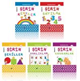 Sadık Uygun Okul Öncesi Şirin Eğitim Seti 5 Kitap (36-48 Ay)