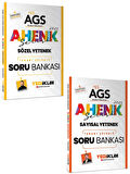 Yediiklim 2025 MEB AGS Ahenk Serisi Sayısal Sözel Yetenek Tamamı Çözümlü Soru Bankası Seti 2 Kitap