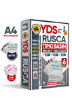 2025 YDS Rusça ÖSYM Tıpkı Basım Çıkmış Soru Deneme Paketi 6lı Fasikül SETİ