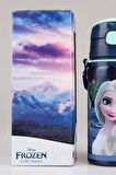 DEKOMUS İLE LİSANSLI FROZEN SALTO HIDDEN TRUTH ÇELİK MATARA 500 ML 