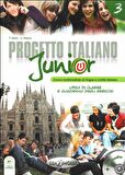 Progetto Italiano Junior 3 (Ders Kitabı ve Çalışma Kitabı+CD) İtalyanca Orta Seviye