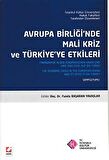 Avrupa Birliğinde Mali Kriz ve Türkiye'ye Etkileri
