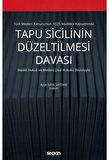 Tapu Sicilinin Düzeltilmesi Davası