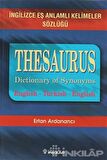 Thesaurus Dictionary Of Synonyms İngilizce Eş Anlamlı Kelimeler Sözlüğü